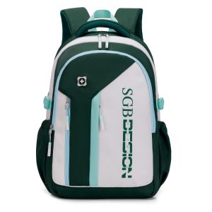 תיק גב RENY ירוק/לבן