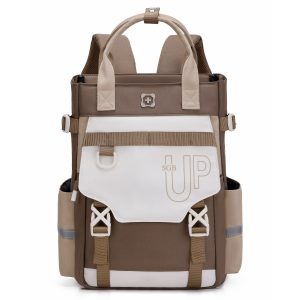 תיק גב CILLA חום/לבן